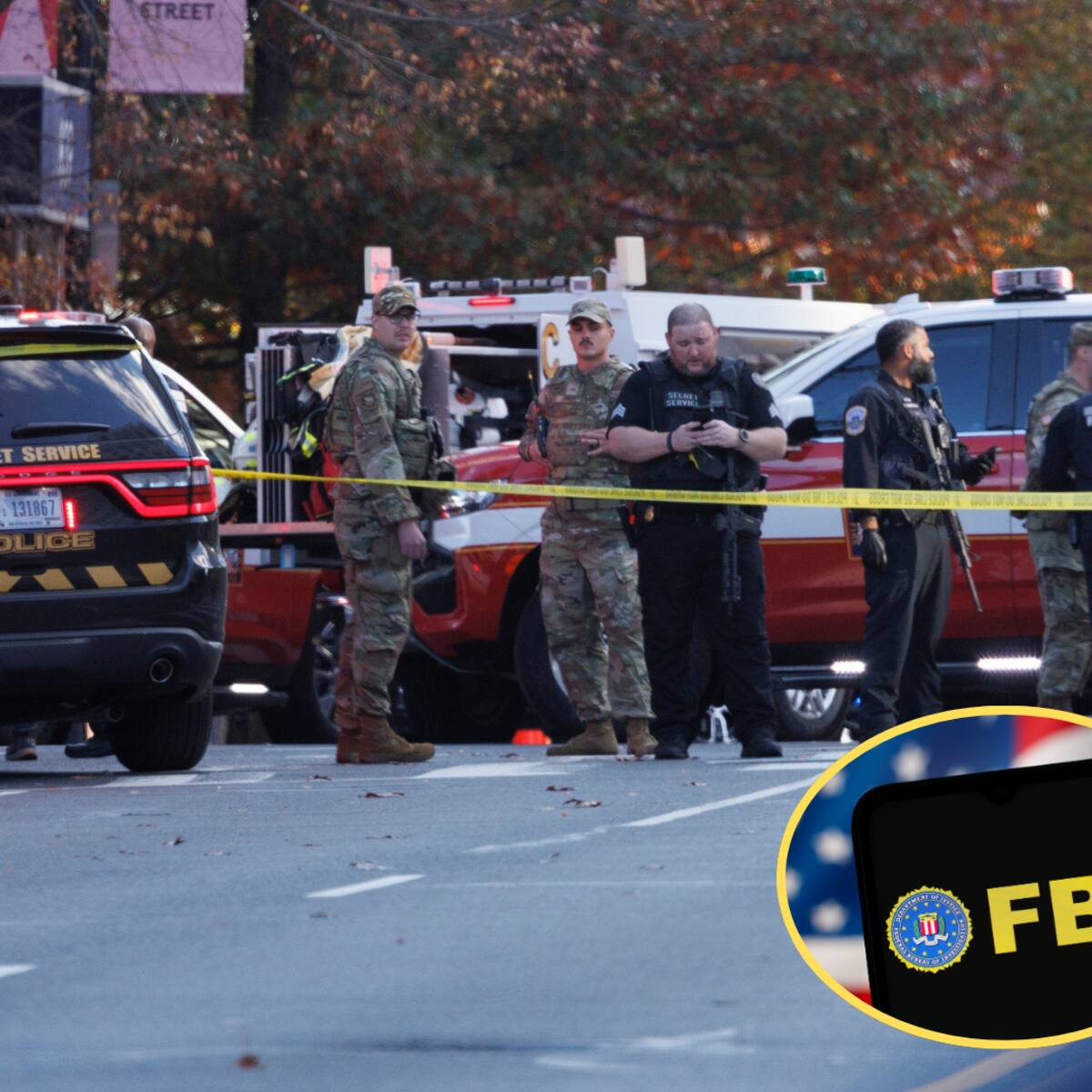 El FBI investiga tiroteo en Washington como acto terrorista, dijo su jefe