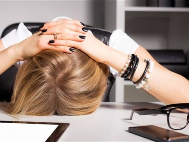 ¿También estás agotado? Foto: Thinkstock, tomada de BBC Mundo.