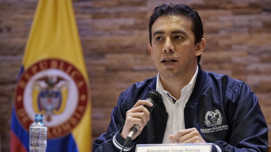 Alexander Vega Rocha, registrador nacional. Créditos: Colprensa
