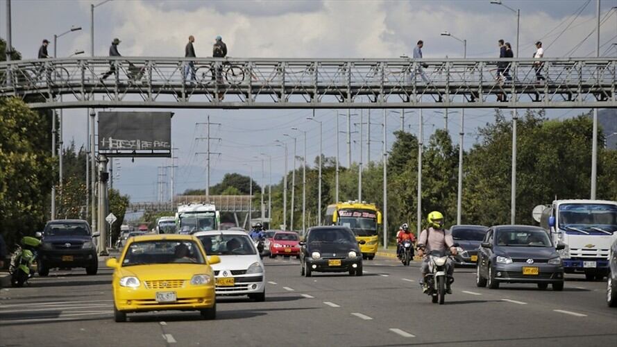 Bogotá completó cuatro días consecutivos sin muertes por accidentes. Foto: Colprensa