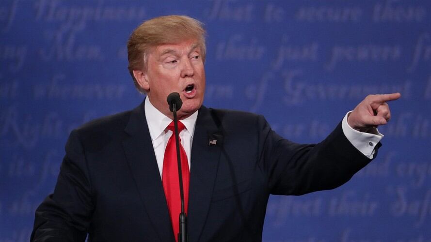 El candidato a la Presidencia de EE.UU. por el partido Republicano Donald Trump. Foto: Agencia EFE