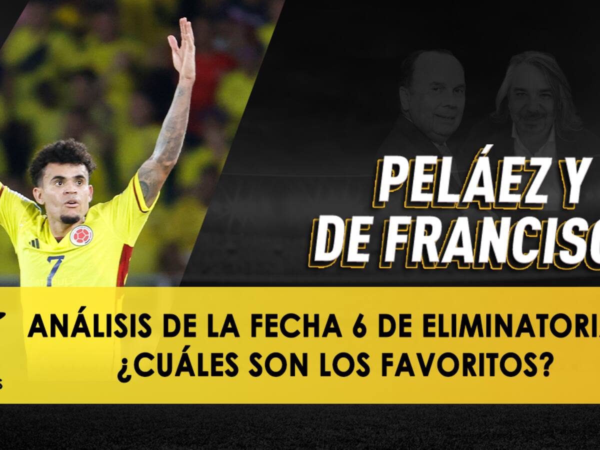 Escuche aquí el audio completo de Peláez y De Francisco de este 21 de noviembre