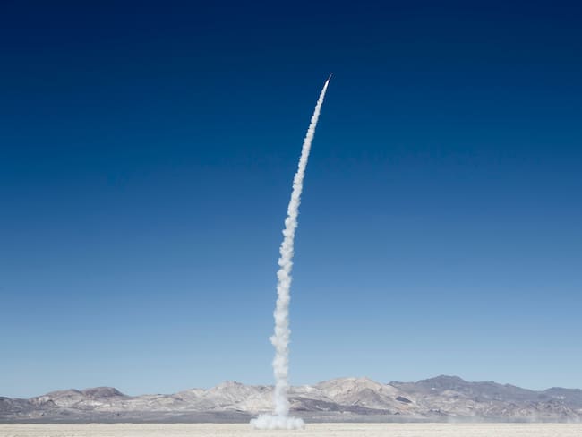 Imagen de referencia de misil. Foto: Getty Images