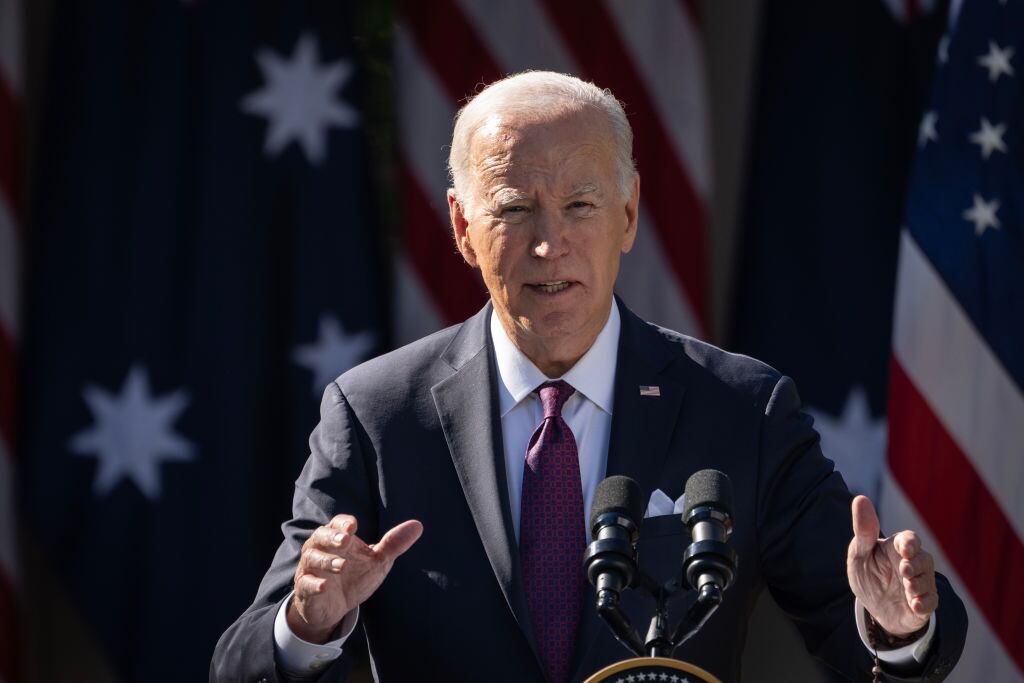 Presidente de Estados Unidos, Joe Biden. Foto: Getty Images.
