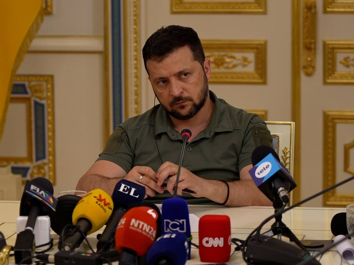 “La iniciativa está en manos de Ucrania”: Volodímir Zelenski en La W