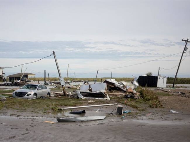 &#039;Laura&#039; tocó tierra en Luisiana, EE.UU., como potente huracán categoría cuatro