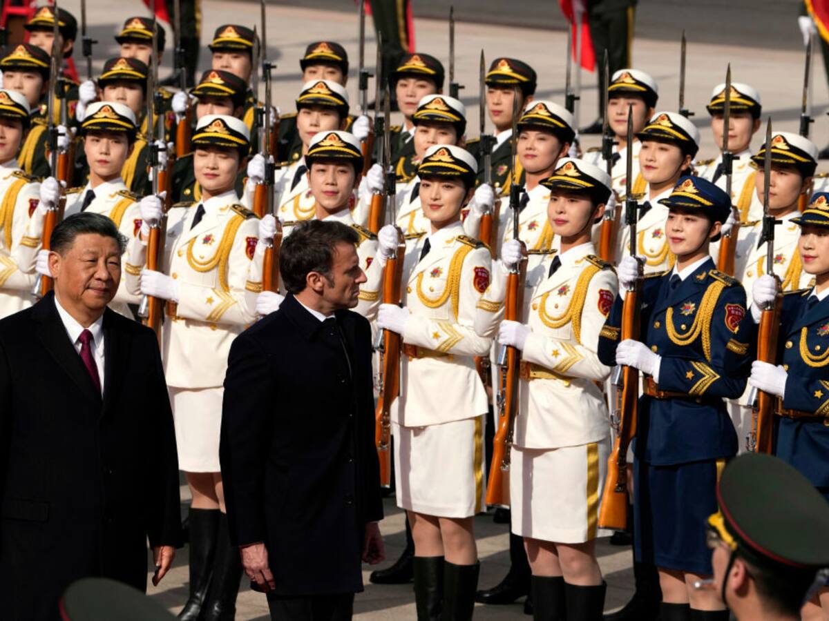 Emmanuel Macron cerró su gira por China con nuevo encuentro con Xi Jinping