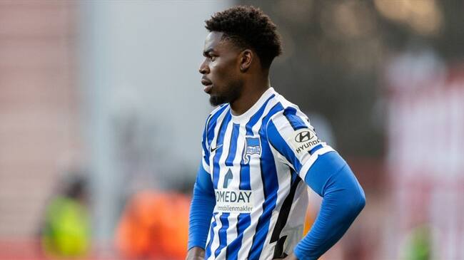 Jordan Torunarigha, futbolista alemán a quién habrían agredido con insultos racistas. Foto: Getty Images