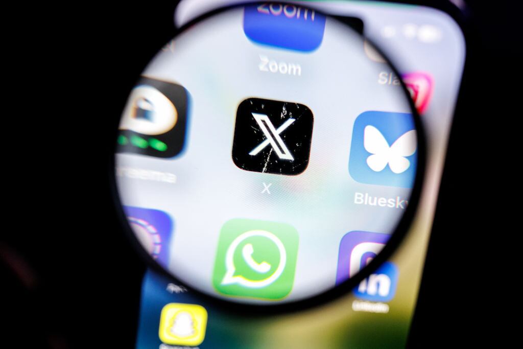 Red social X, antes Twitter. Foto: Getty Images.