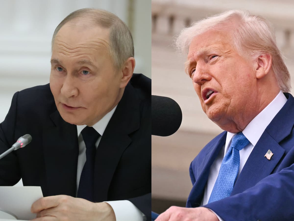 Trump está “decepcionado” con Putin y le da dos semanas para demostrar si quiere la paz