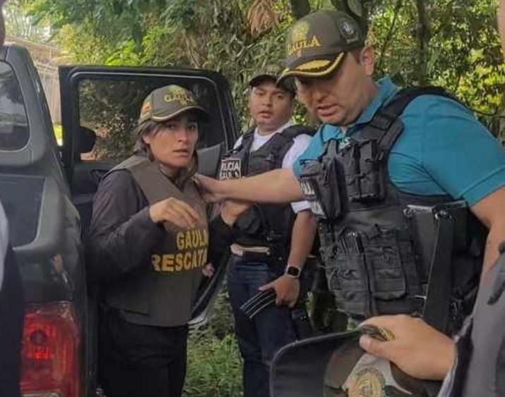 La víctima ya se reunió con sus familiares. Crédito: Policía Nacional.