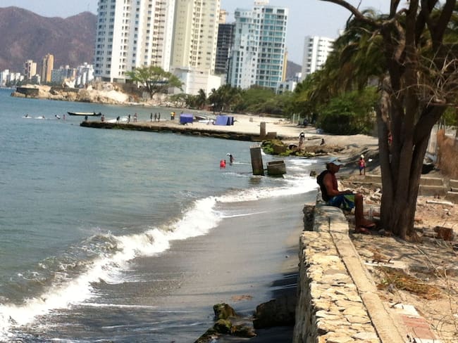 Erosión en Playa Salguero/ Colectivo ‘Salvemos a las Playas’.