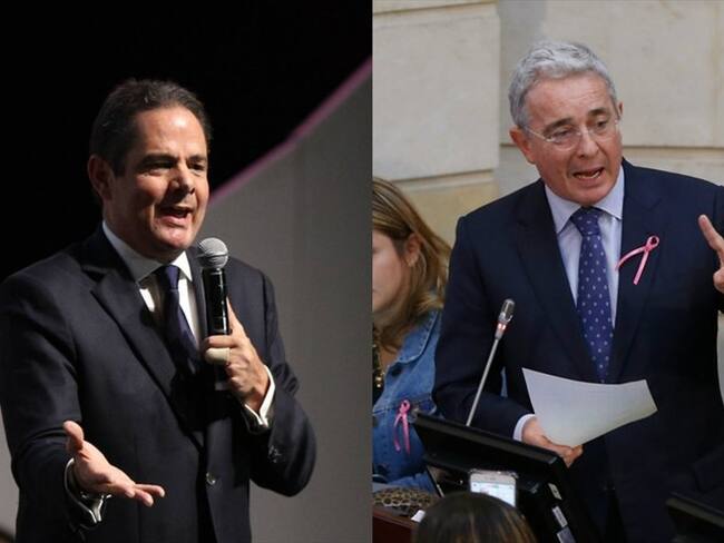 Ni alianza ni rompimiento entre Germán Vargas Lleras y Álvaro Uribe. Foto: Colprensa