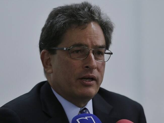 El presidente Iván Duque dijo que tiene confianza en el ministro Alberto Carrasquilla. Foto: Colprensa