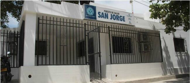 Puesto de Salud de San Jorge/ Foto: archivo Alcaldía de Santa Marta