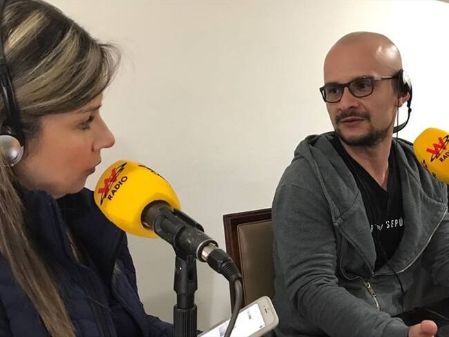 Andrés Sepúlveda en La W. Foto: La W con Vicky Dávila