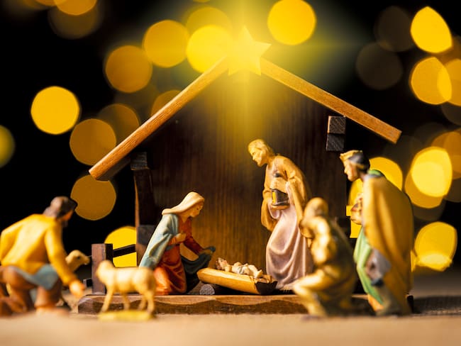 Pesebre de Navidad.