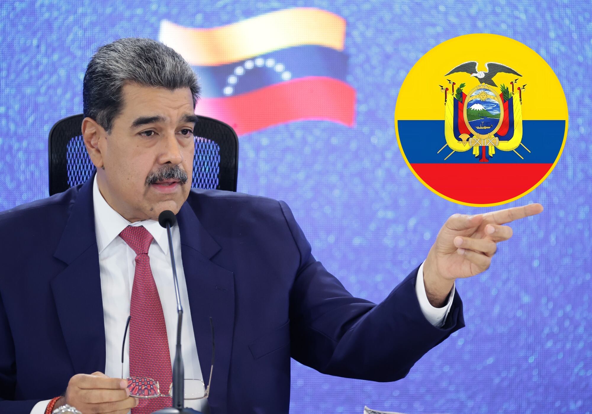 Ecuador tildó de “falsas” acusaciones de Maduro sobre que el país es ruta del narcotráfico. Foto: EFE.