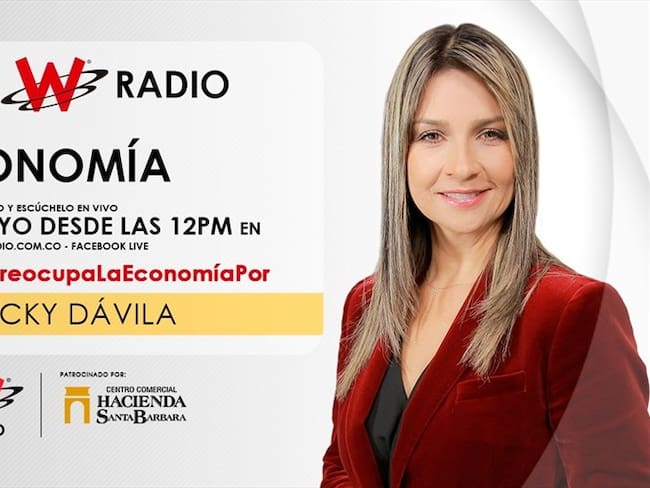 Este jueves Vicky Dávila hablará sobre la economía en nuestro país desde el Centro Comercial Hacienda Santa Bárbara.. Foto: W Radio