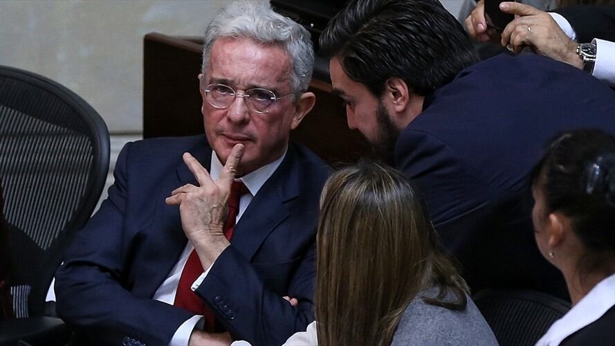 Álvaro Uribe, senador de la República. Foto: Colprensa