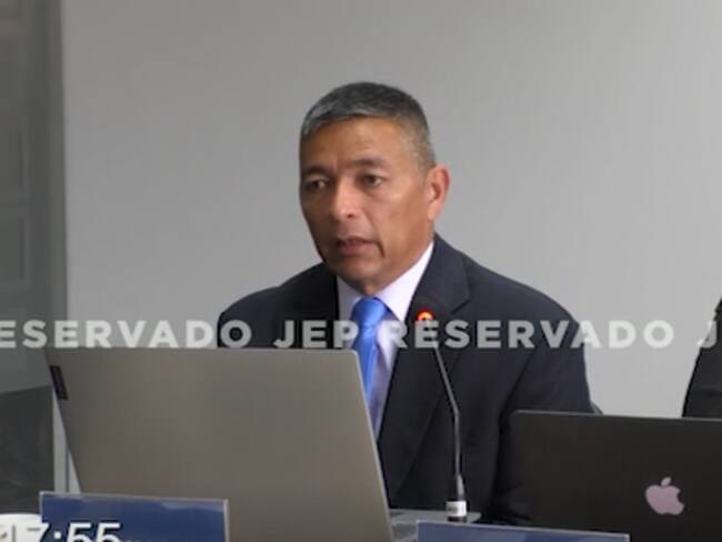 JEP niega de nuevo libertad al coronel (r) Alejandro Cabuya. Foto: Cortesía: JEP.