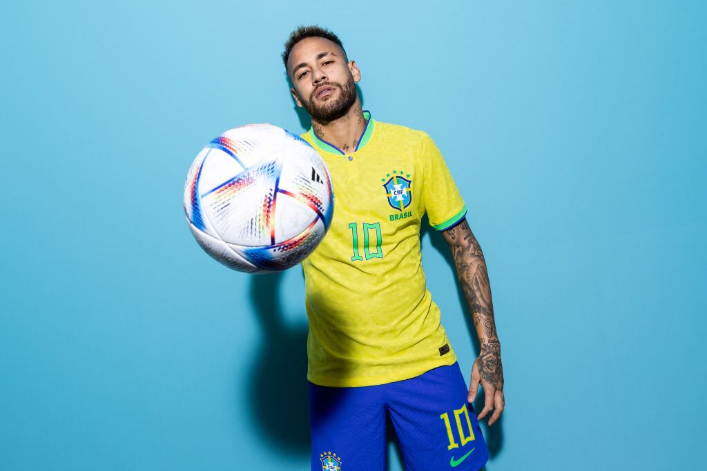 Neymar Jr, jugador de la Selección de Brasil. Foto: Buda Mendes - FIFA/FIFA via Getty Images