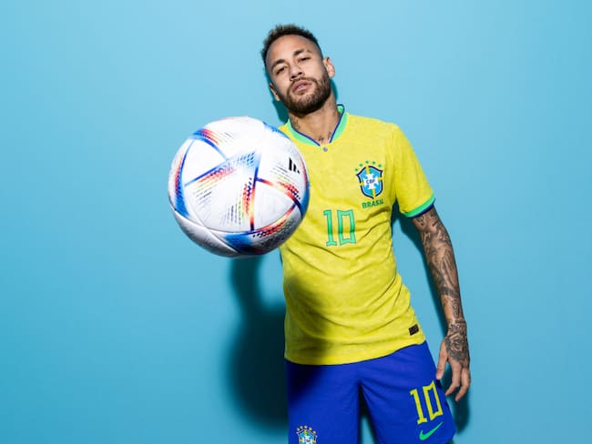 Neymar Jr, jugador de la Selección de Brasil. Foto: Buda Mendes - FIFA/FIFA via Getty Images