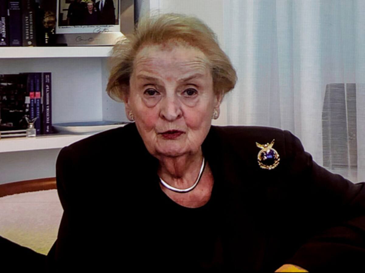 Los principales aportes de Madeleine Albright como secretaria de Estado de EE.UU.