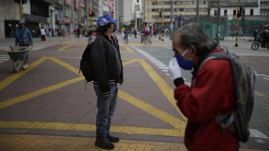 Durante el primer trimestre del año (enero a marzo), la economía colombiana tuvo un crecimiento de 1.1%. Foto: Colprensa