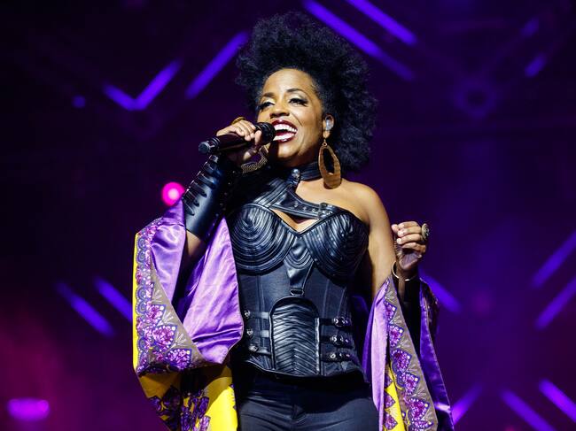NEW ORLEANS, LA - JUNE 30: Rhonda Ross performs at the 2017 Essence Festival at the Mercedes-Benz Superdome on June 30, 2017 in New Orleans, Louisiana. (Photo by Josh Brasted/Getty Images)