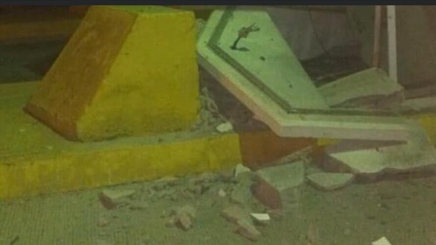 Reportan explosión en peaje de la vía Guamal-El Banco, en el Magdalena. Foto: El Rotativo Caribe