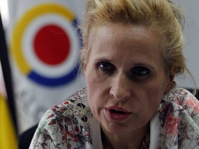 Sandra Morelli pide a Fiscalía investigar supuesto montaje en su contra. Foto: Colprensa