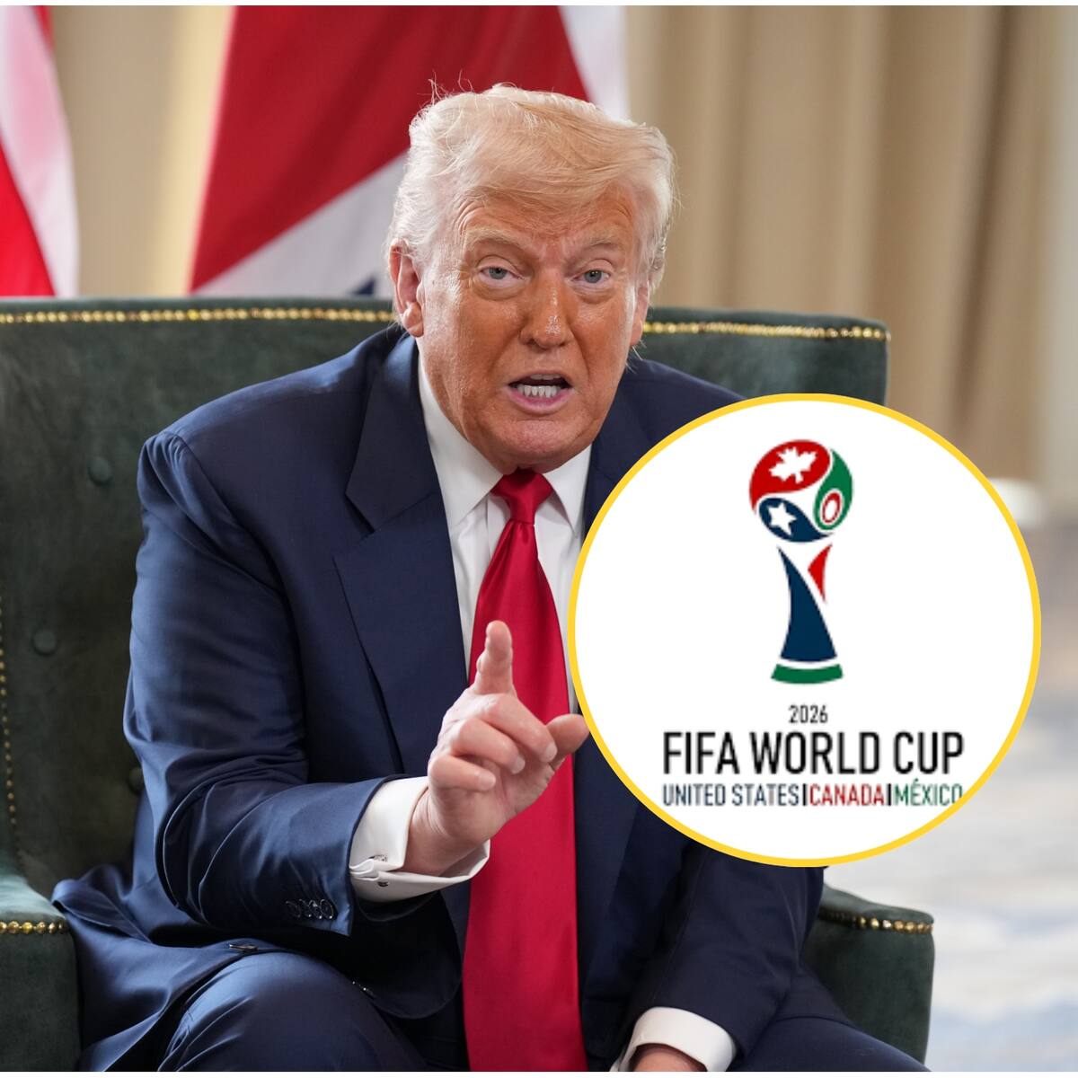 Donald Trump volvió a amenazar con retirar sedes del Mundial 2026 en ciudades demócratas