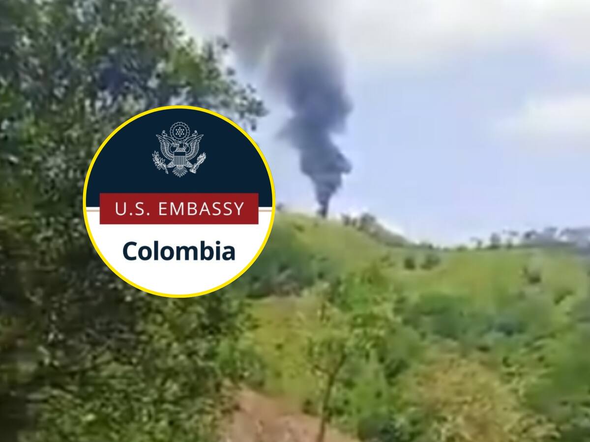 Embajada de EE.UU. en Colombia ofrece recompensa por información del ataque a helicóptero en Amalfi