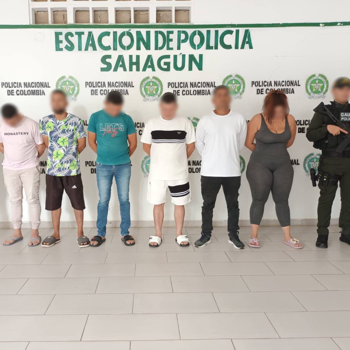 Capturan a seis presuntos extorsionistas del Clan del Golfo en Córdoba