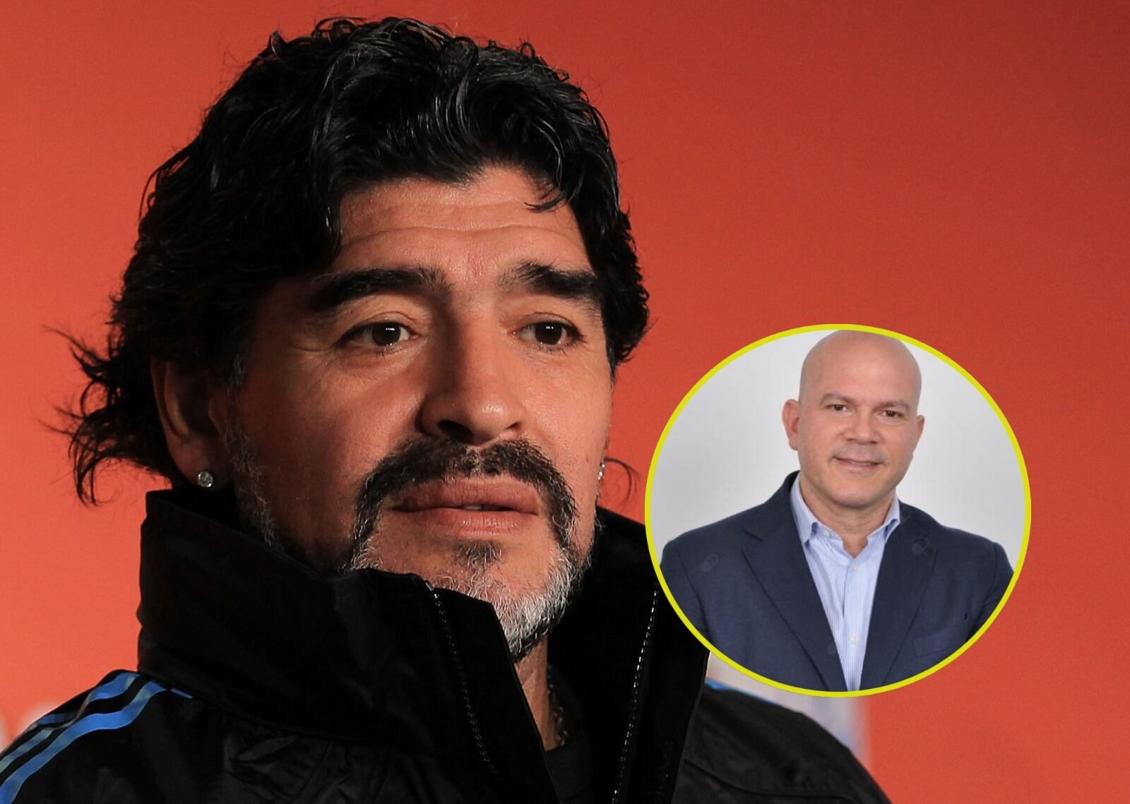 Maradona y su doctor Hernando Mauricio Vergara, alias ‘El Doctorcito’