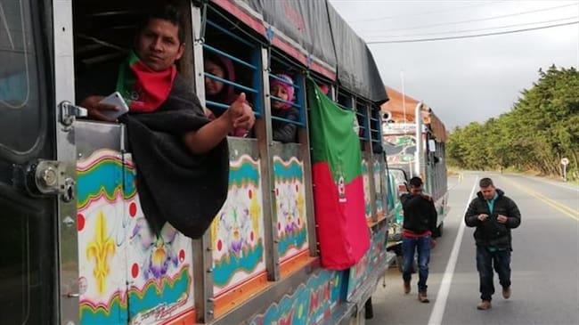 Las autoridades indígenas también fueron convocadas a una junta directiva extraordinaria para este viernes 29 de noviembre en El Pital, Caldono . Foto: Cric