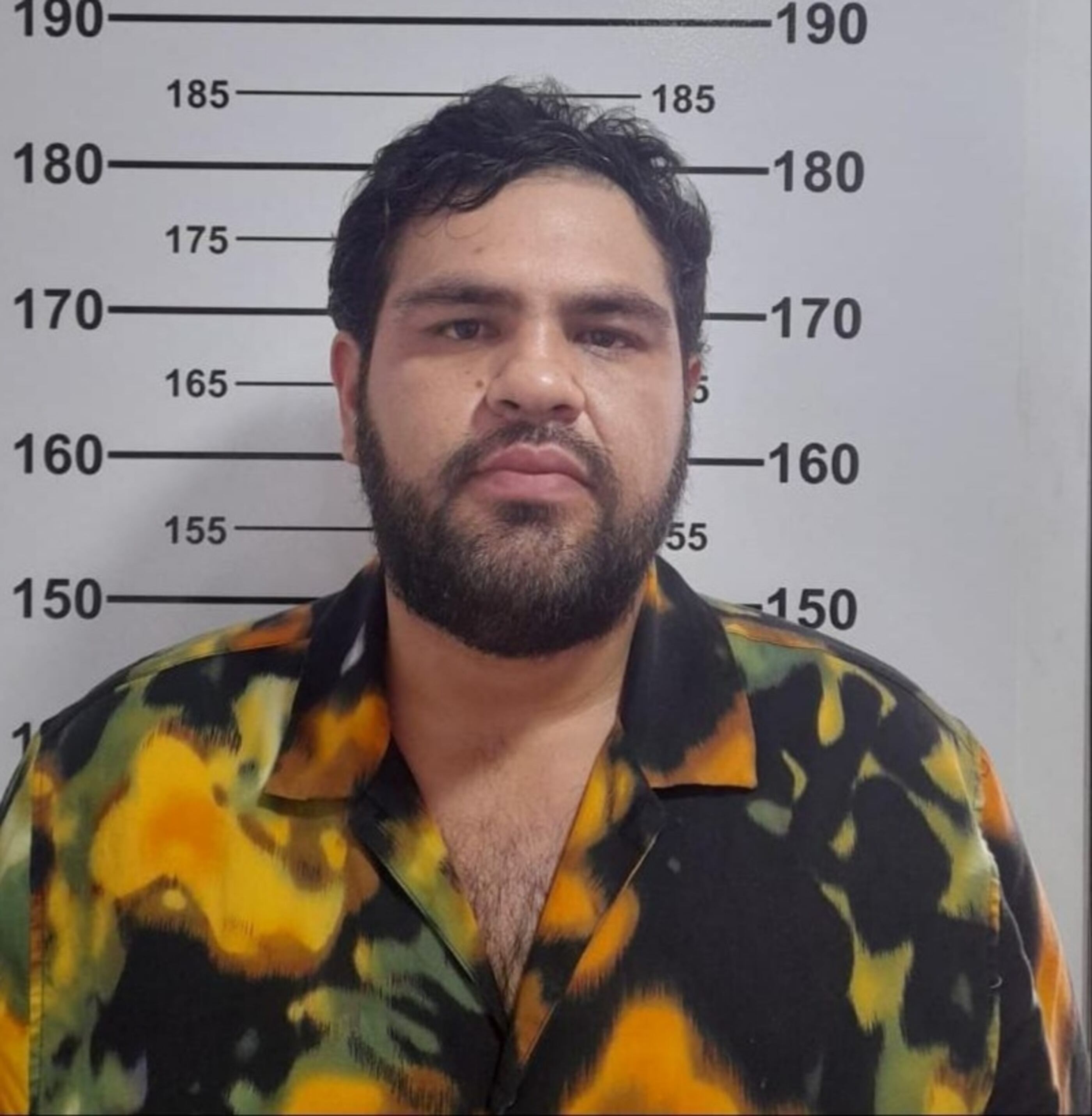 Alias 'Pitt' fue capturado recientemente en Cali. Foto: Cortesía/ Policía Nacional.