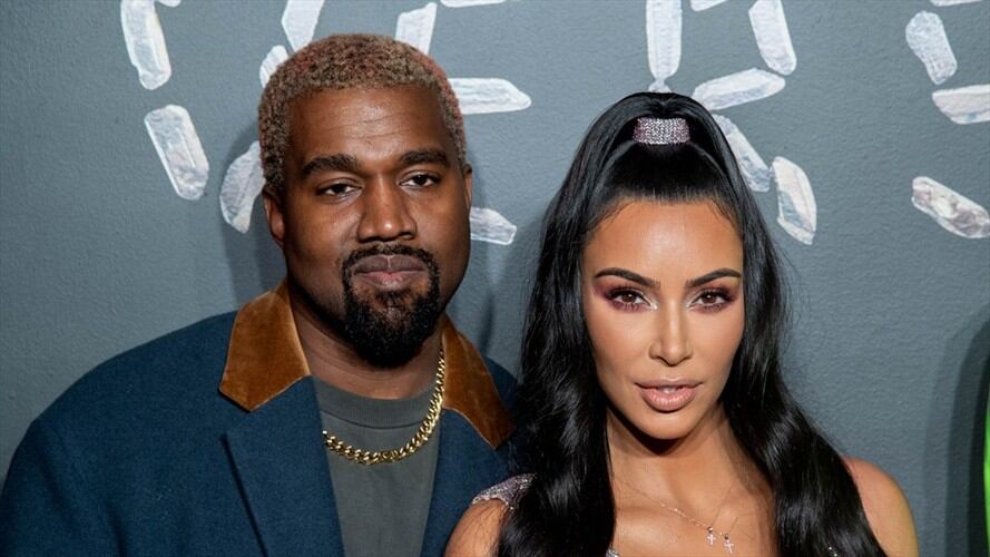 kanye west y kim kardashian. Foto: Getty Images