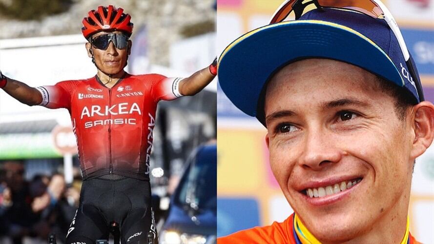 López atacó faltando dos kilómetros y logró hacerse con el trunfo parcial de la competencia, registrando su primera victoria del año. Foto: Colprensa