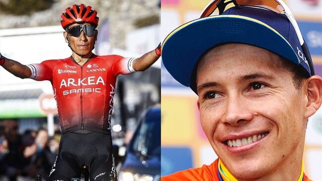 López atacó faltando dos kilómetros y logró hacerse con el trunfo parcial de la competencia, registrando su primera victoria del año. Foto: Colprensa