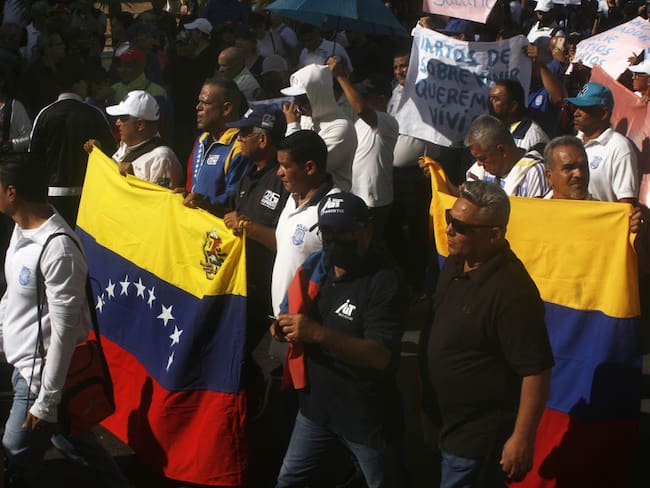 Protestas en venezuela - JANUARY 16: (Photo credit should read Humberto Matheus/Eyepix Group/Future Publishing via Getty Images)