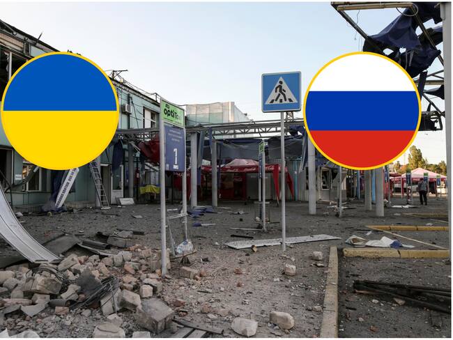 Dos muertos y siete heridos en el este de Ucrania por ataques nocturnos rusos. Foto: EFE.