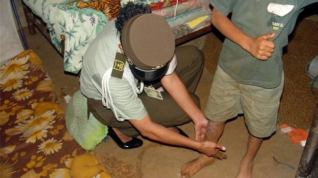 Durante cuatro años, menor permaneció bajo tortura en vivienda de Santa Marta. Foto: Colprensa