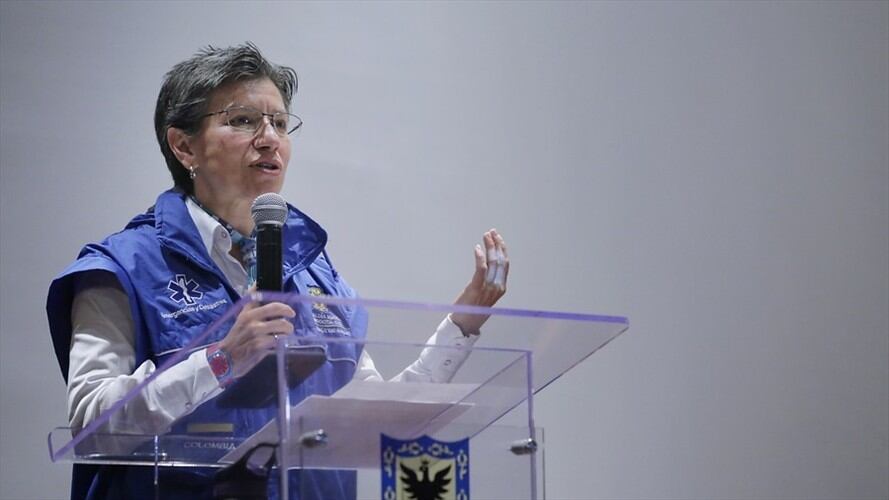 Claudia López dio negativo en prueba de coronavirus (Covid-19). Foto: Colprensa