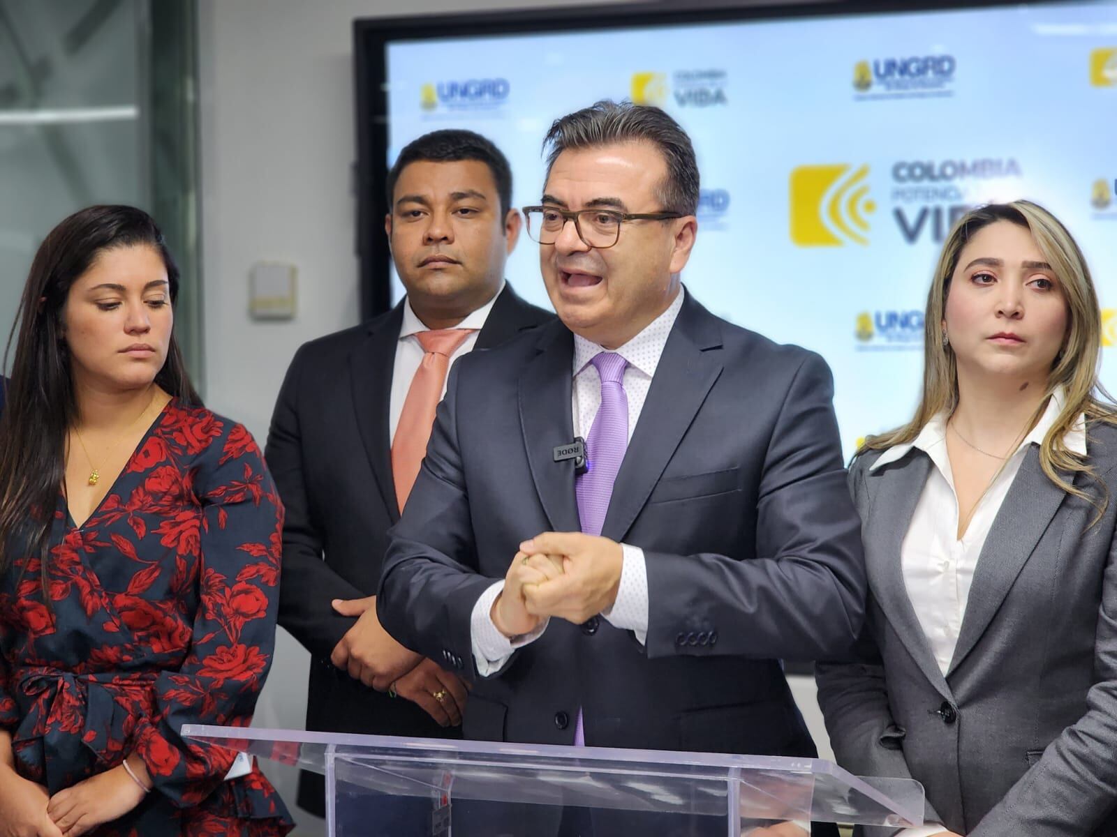 Olmedo López. Foto: UNGRD