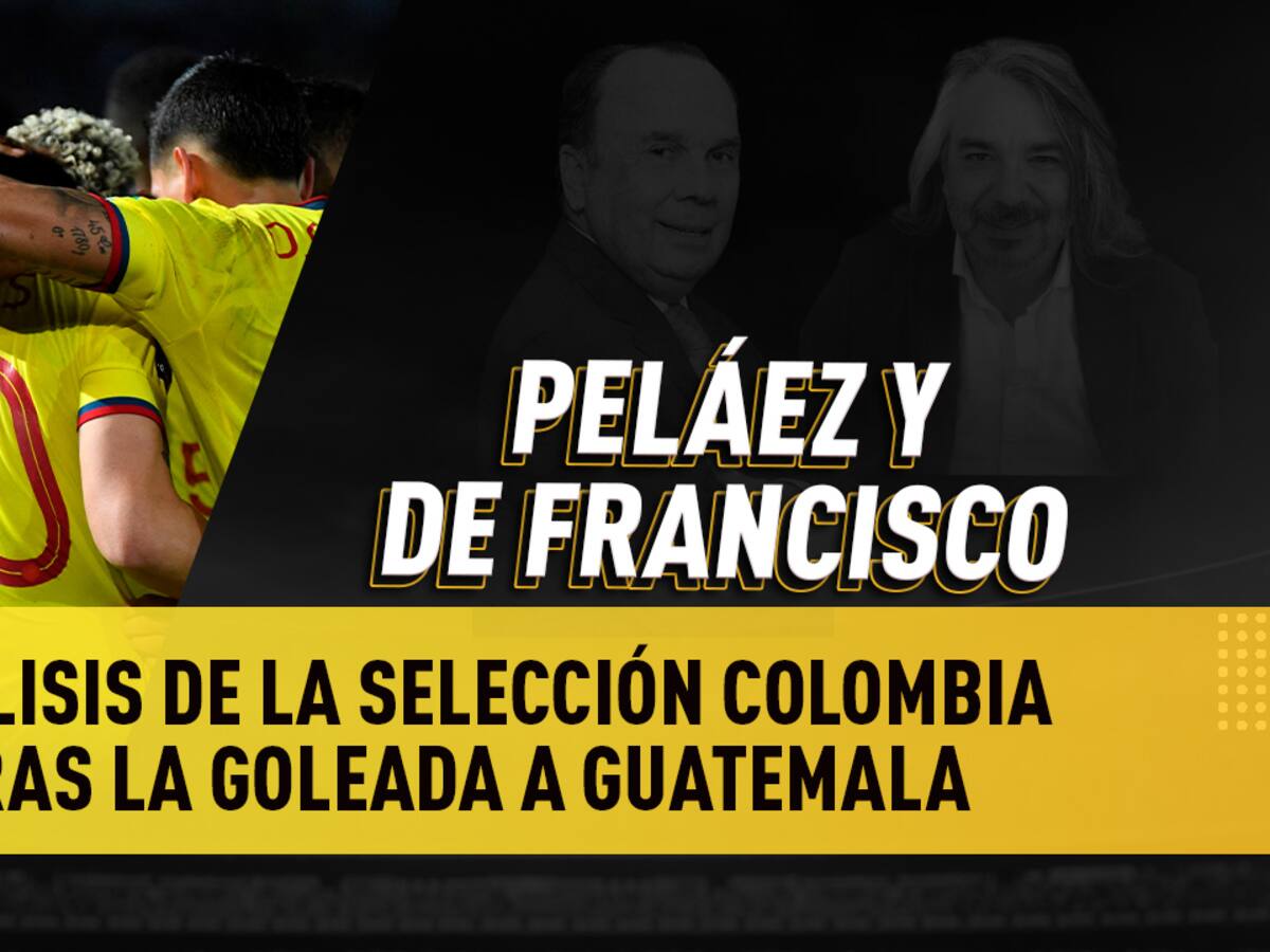 Escuche aquí el audio completo de Peláez y De Francisco de este 26 de septiembre