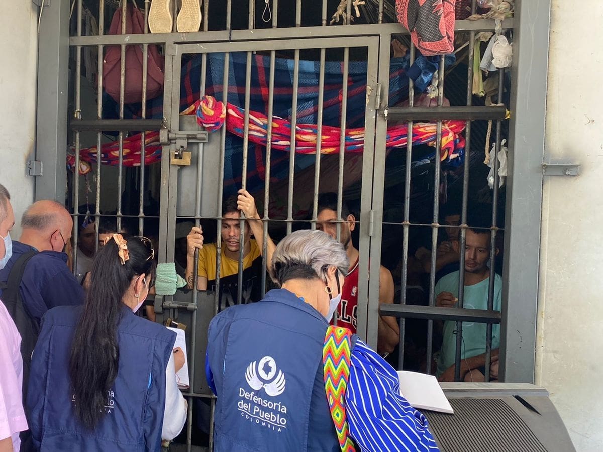 Defensoría exige garantizar alimentación a reclusos de la Cárcel de Cúcuta