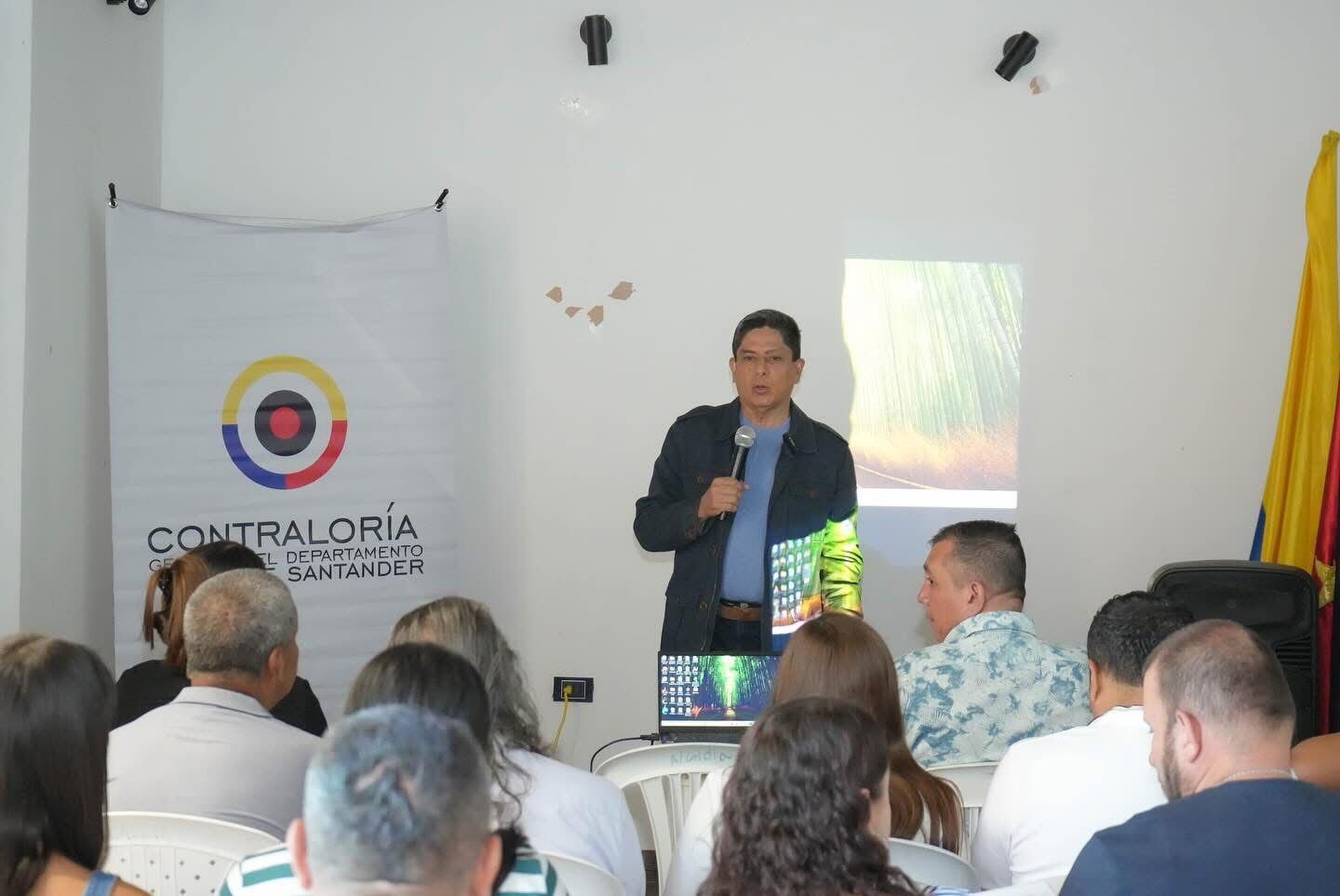 Cesar Lindarte, contralor de Norte de Santander. / Foto: Contraloría Norte de Santander en Facebook.