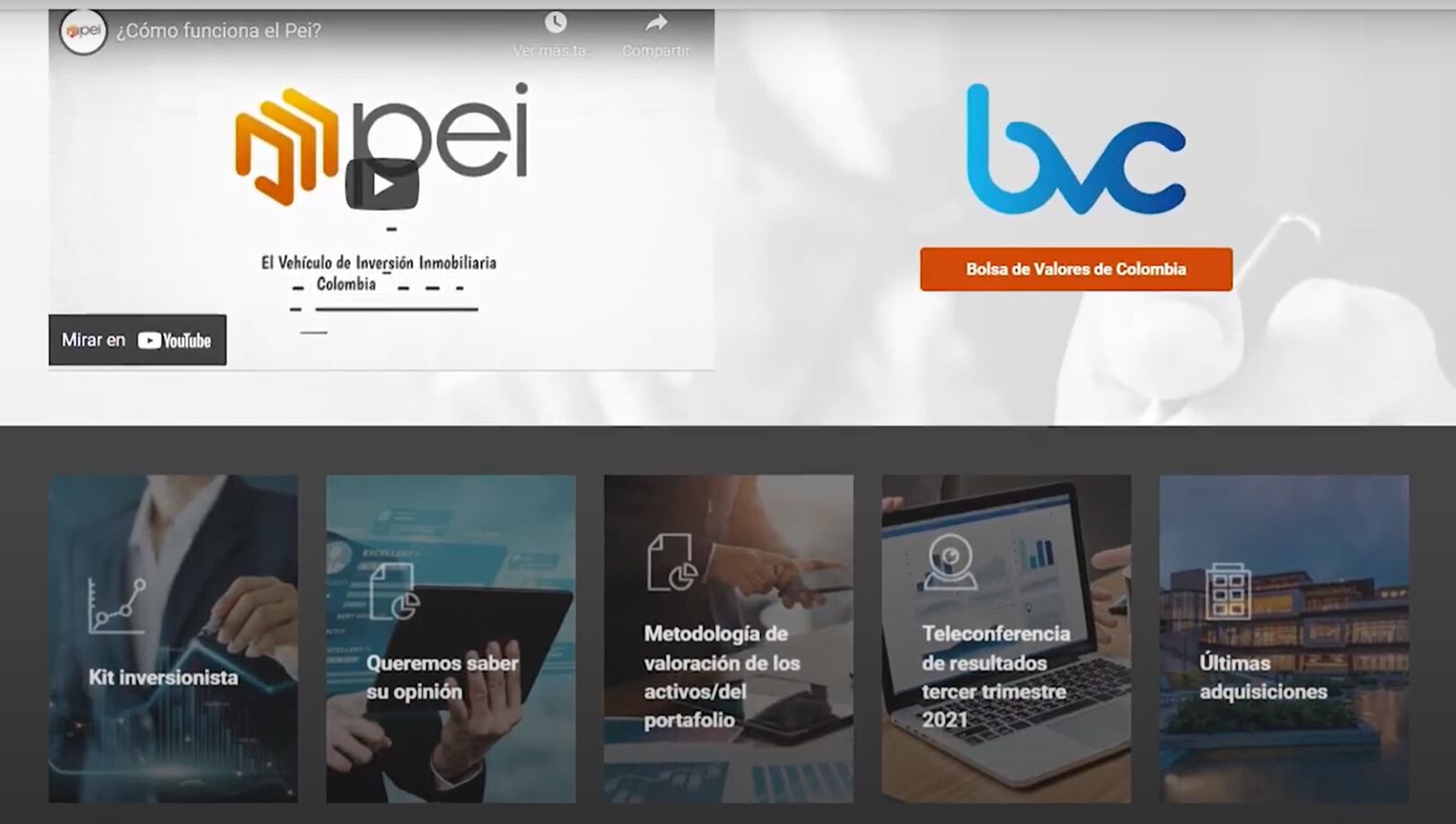 PEI. Foto: Captura de pantalla de PEI